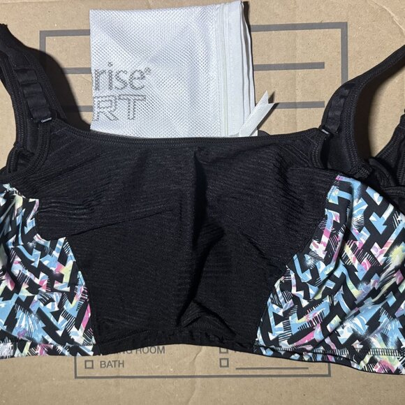 Glamorise Sport Elite Performance Adjustable Support Underwire Bra 46G - Picture 2 of 2